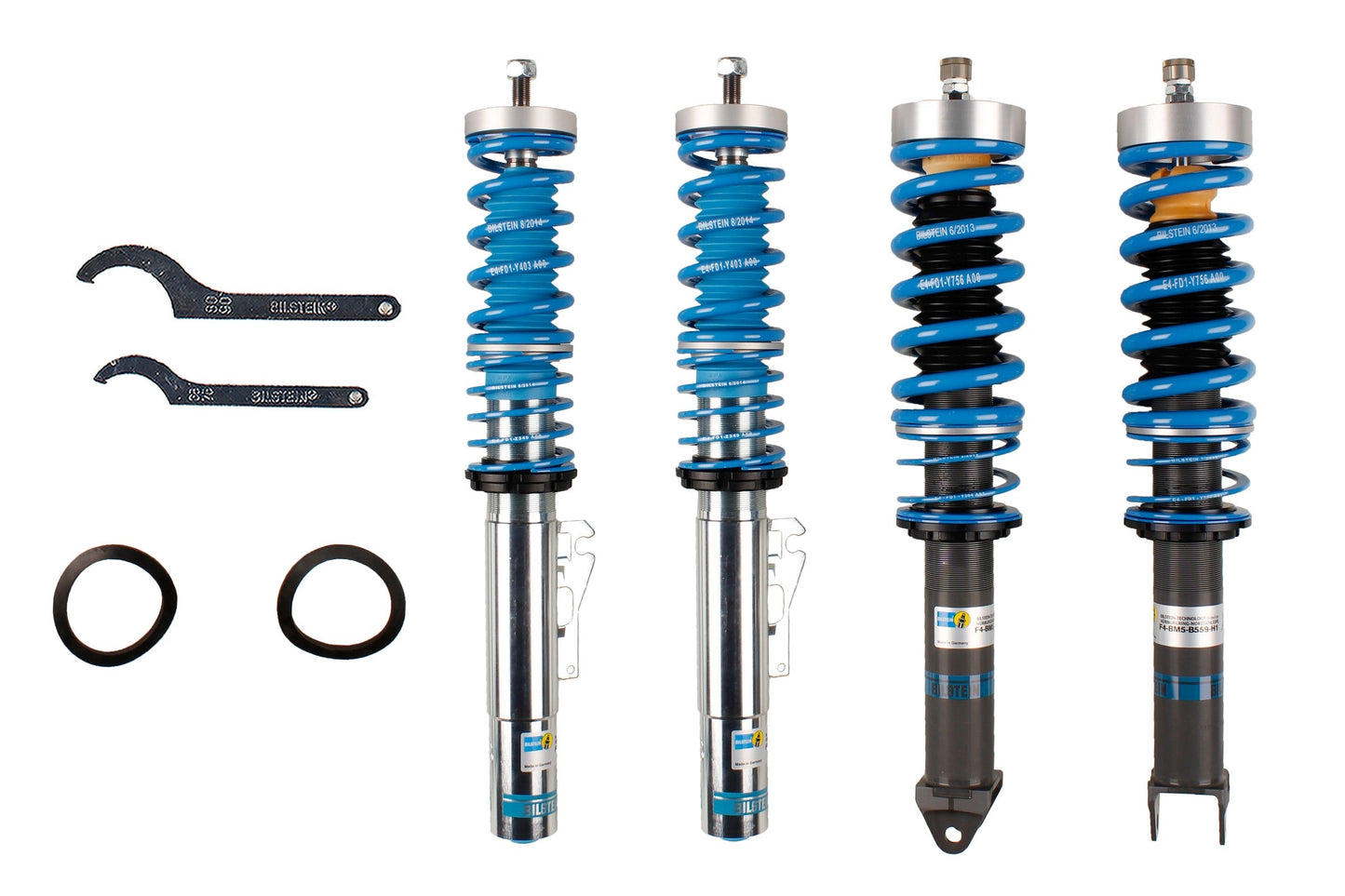 Bilstein B16 Height & Damping Adjustable Kit (48-115575) - Porsche 911 9976 PSS9