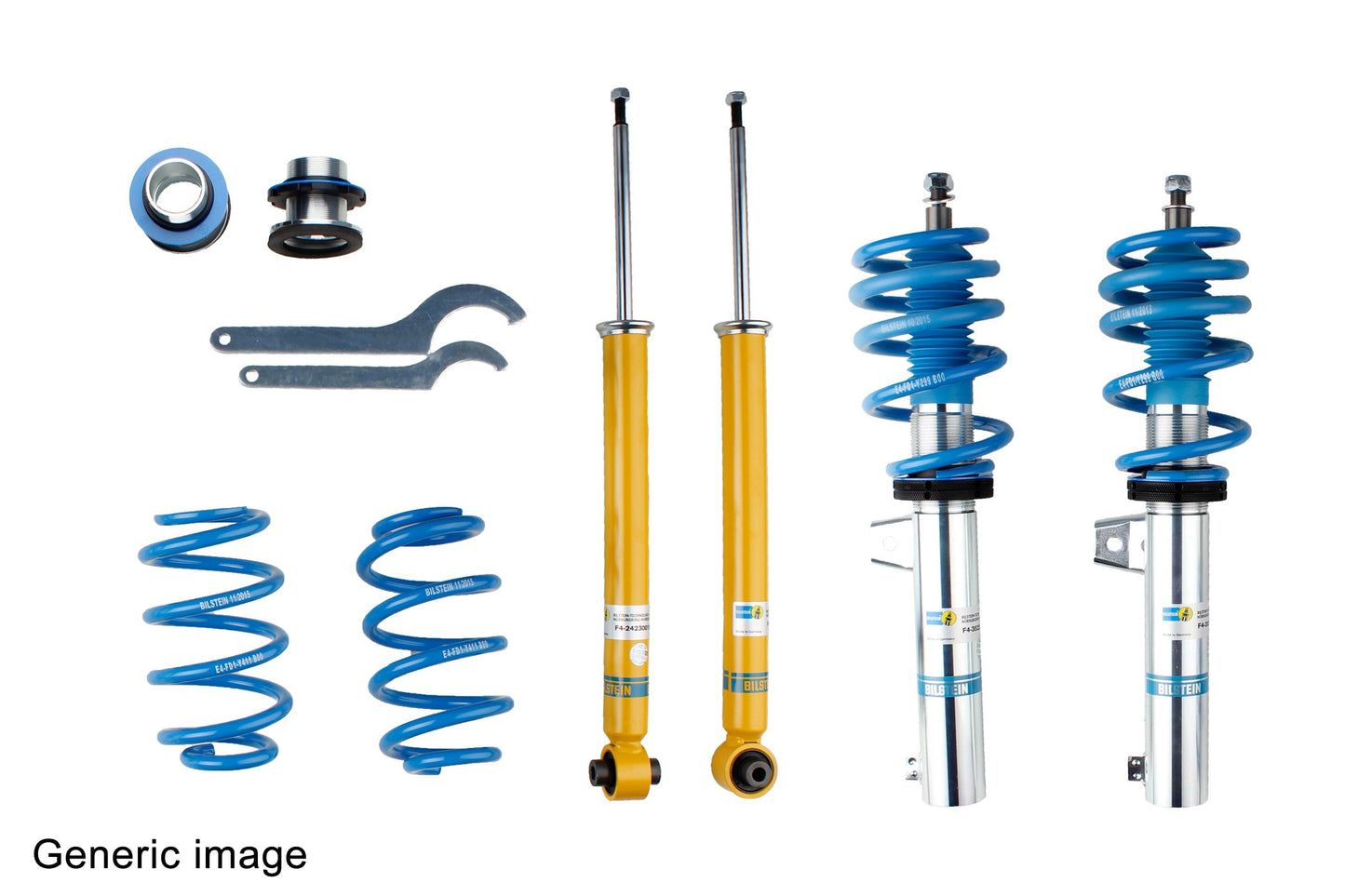 Bilstein B14 Height Adjustable Kit (47-119444) - Audi S4 (8E) B14