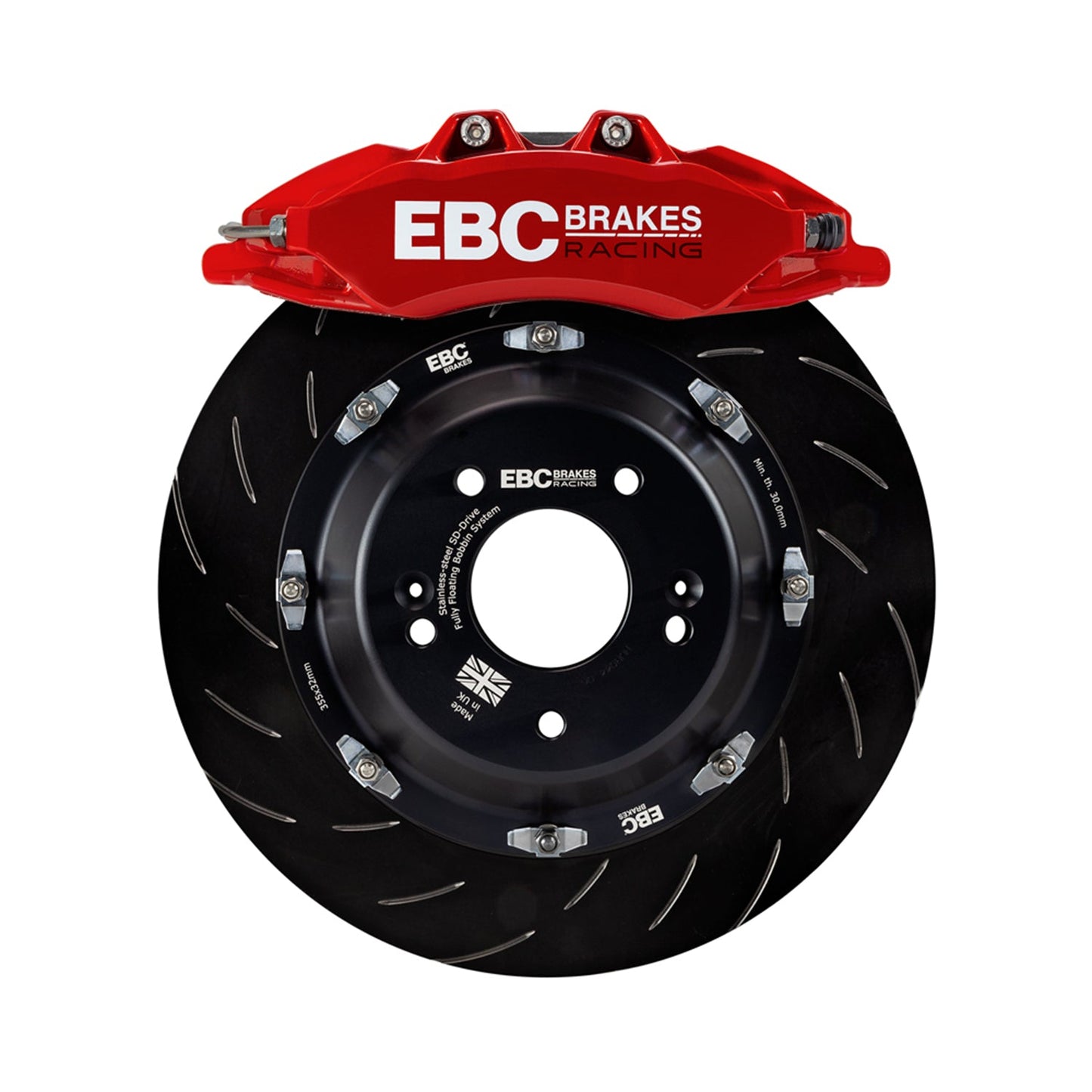 EBC Racing Toyota GR Supra 6 Piston Apollo Front Big Brake Kit 380mm (Mk5/A90)