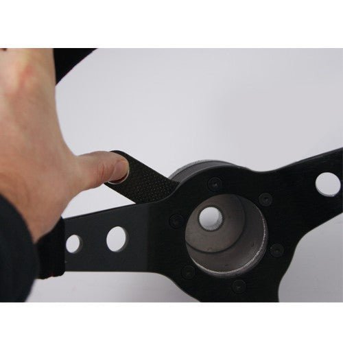 Carbon Single Button Steering Wheel Bracket - Race Rally Supplies