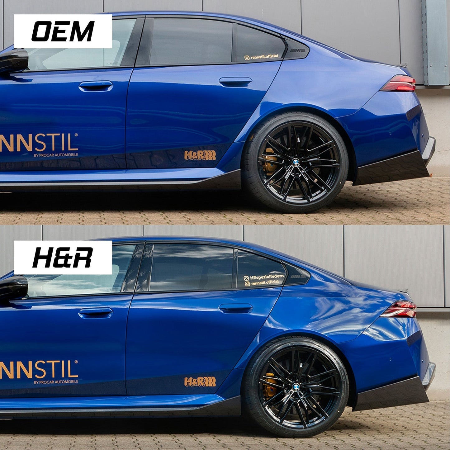 H&R BMW G90 M5 Sedan/Saloon Lowering Springs - Race Rally Supplies