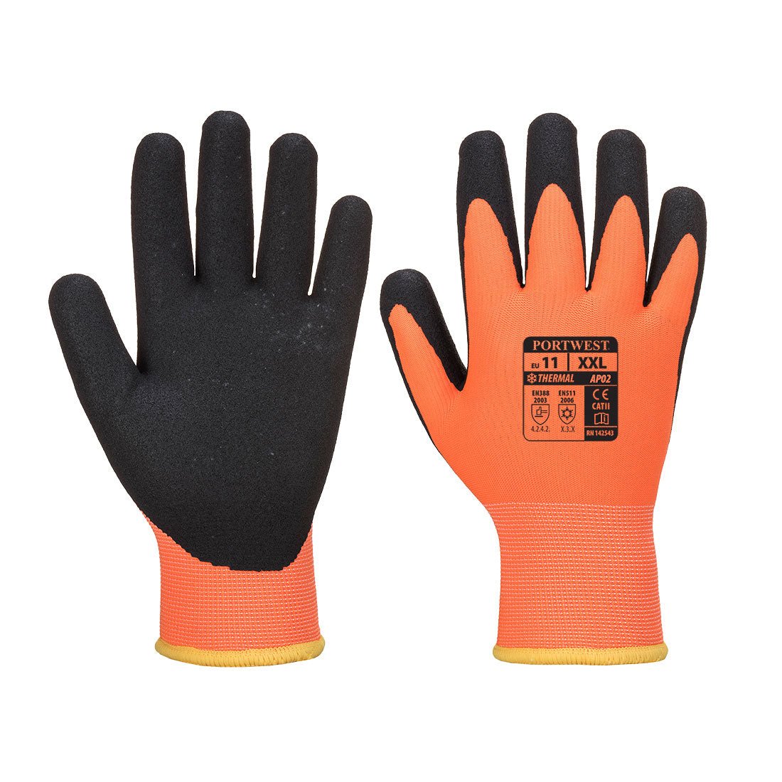 Portwest Cold 10 Nitrile Sandy Liquid Repellent Glove - Race Rally Supplies