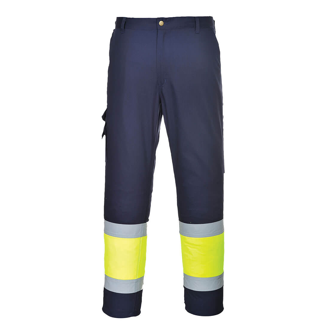 Portwest Hi - Vis Lightweight Contrast Class 1 Service Trousers - Race Rally Supplies