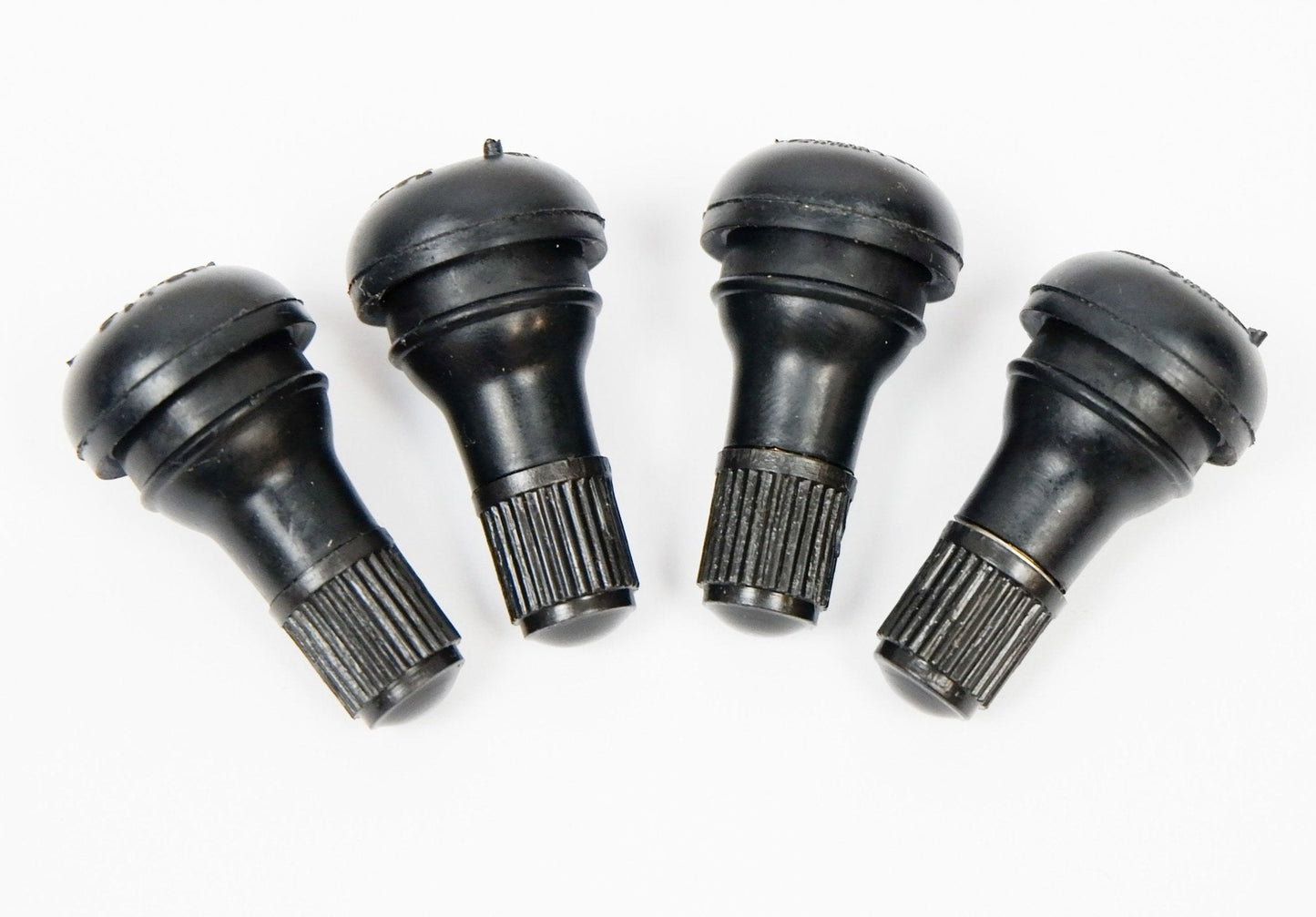 Set of 4 Short Snap In Wheel / Tyre Valves - Race Rally Supplies