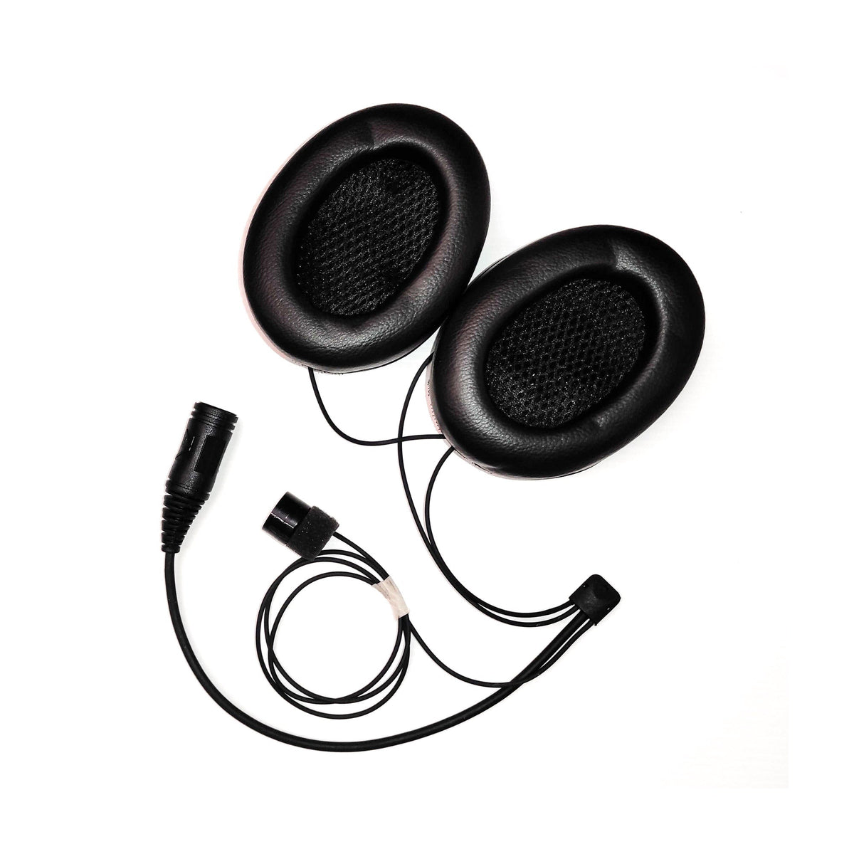 ZeroNoise Intercom Headset for Open Face Helmets – Female Nexus 4 Pin – With Earcups - Race Rally Supplies