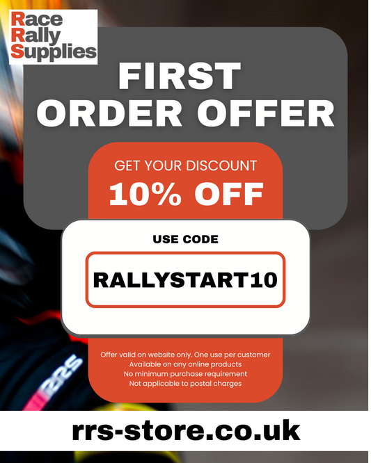 Race Rally Supplies 10% off your first order