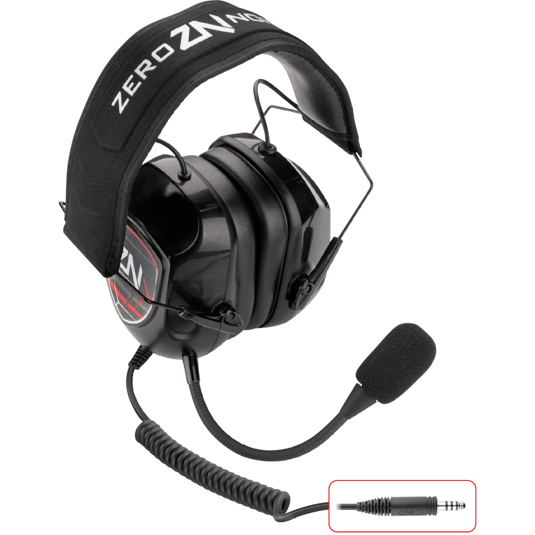 Practice rally headset on a white background for co-driver and driver cockpit communication, essential for clear pace notes.