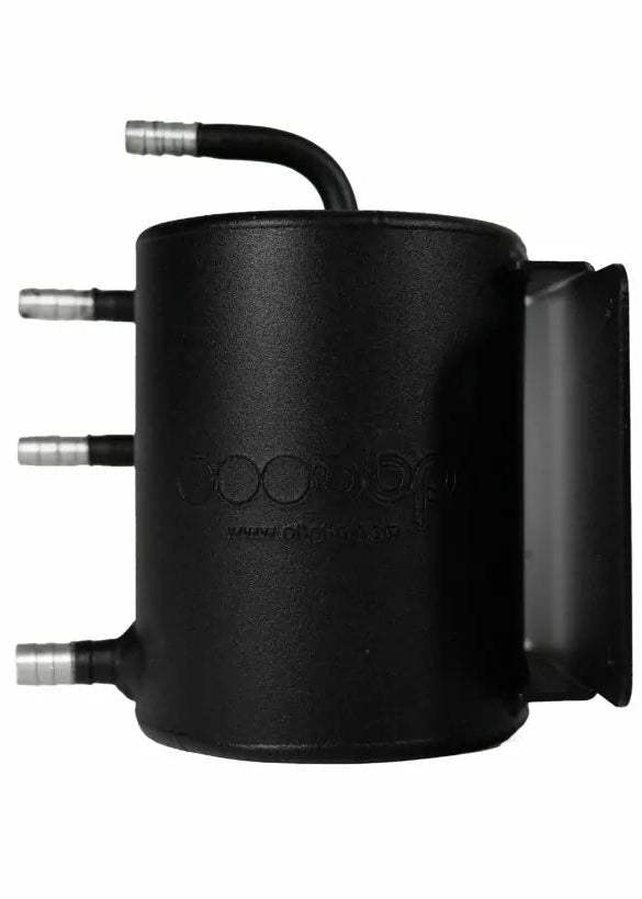 1 Litre Bulkhead Mount Fuel Swirl Pot - Race Rally Supplies