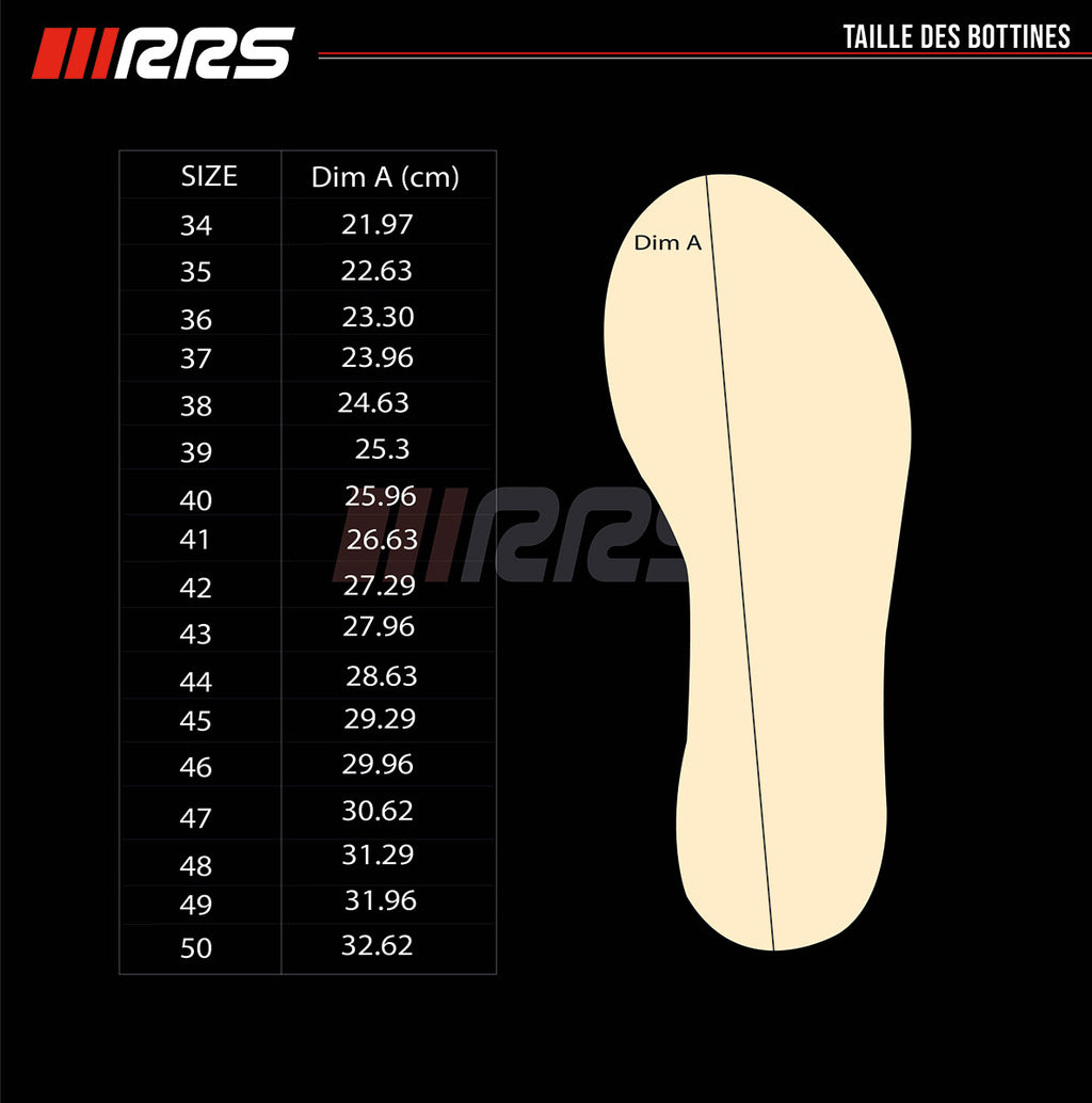RRS Racing Boots - FIA 8856-2018