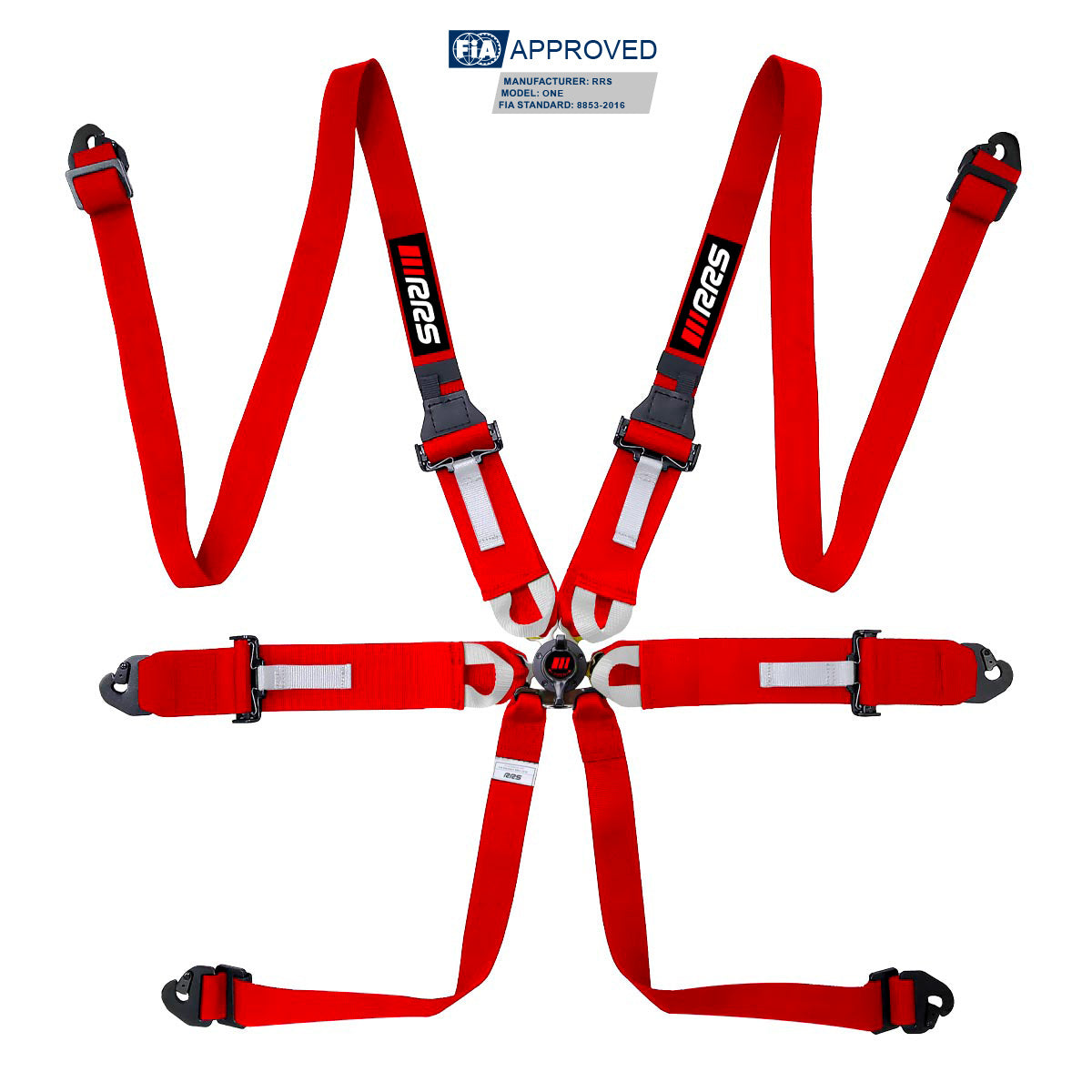 RRS FIA ONE 6 Point FIA 8853-2016 3/2” HANS®/FHR - Saloon