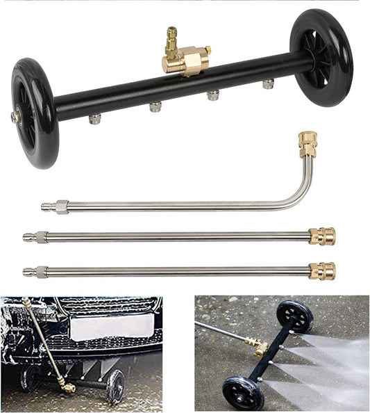 16″ Dual-Function Undercarriage & Surface Cleaner – 3 Wands, 4000 PSI - Race Rally Supplies
