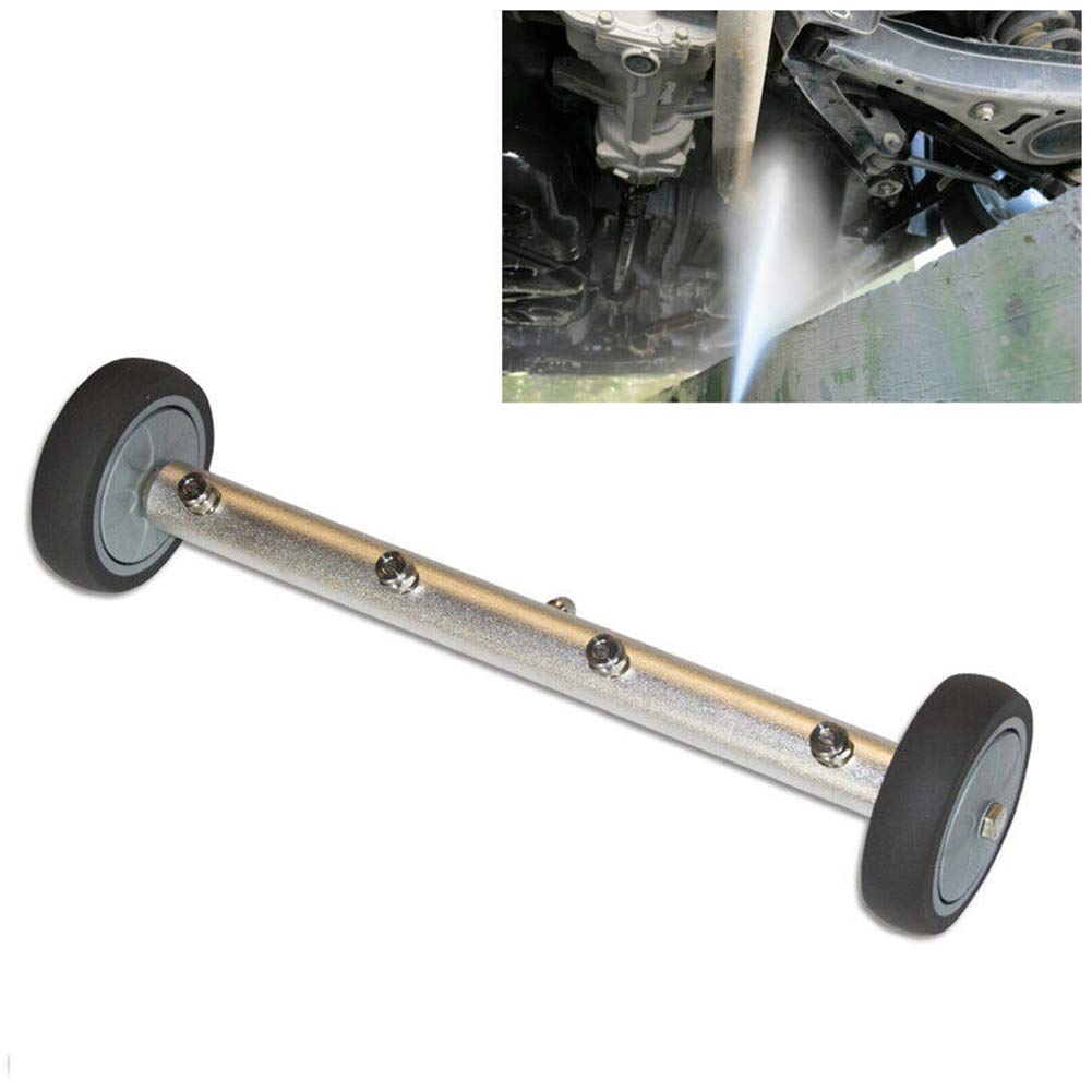 16" Pressure Washer Undercarriage Cleaner, Stainless Steel Water Broom - Race Rally Supplies