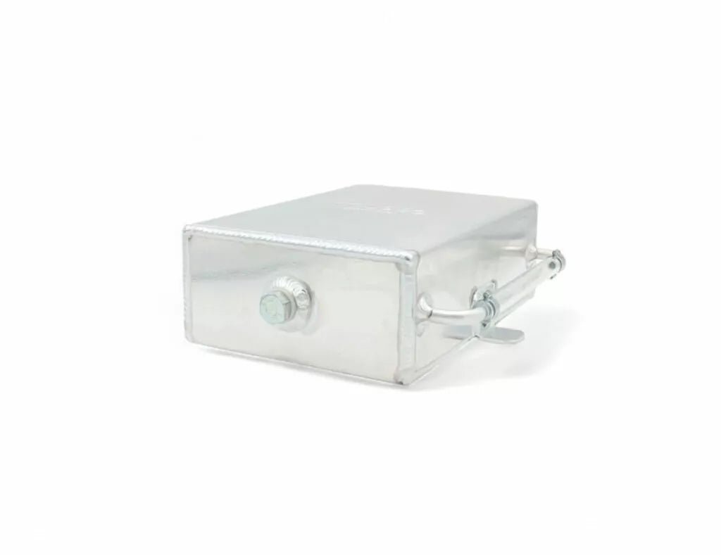 2 Litre Bulkhead Mount Oil Catch Tank (Square) - Race Rally Supplies