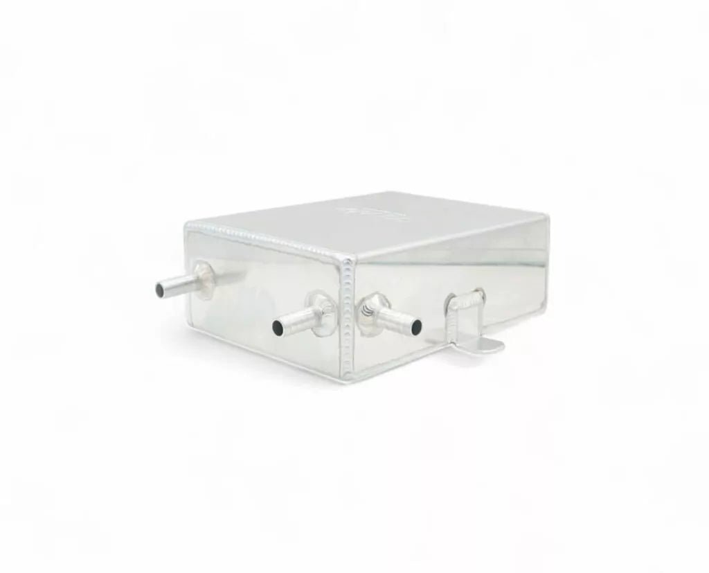 2 Litre Bulkhead Mount Oil Catch Tank (Square) - Race Rally Supplies