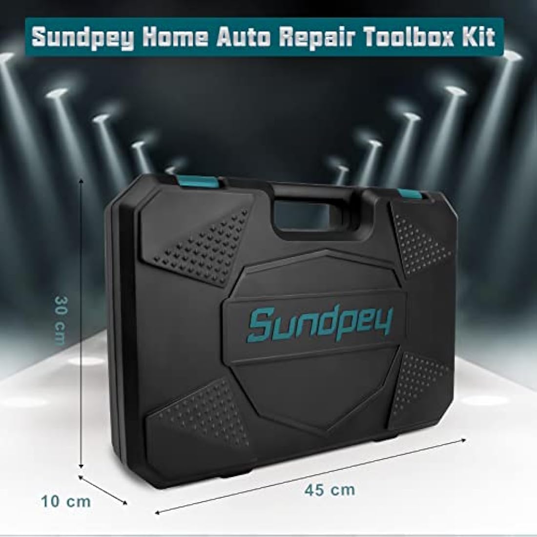 257 - Piece Car & Garage Tool Kit – Complete Automotive Set with Storage Case - Race Rally Supplies