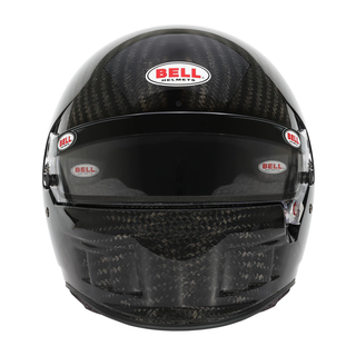 Bell XD7 Ultra Carbon HANS FIA 8859-2024 SA2025 motorsport helmet front straight on view
