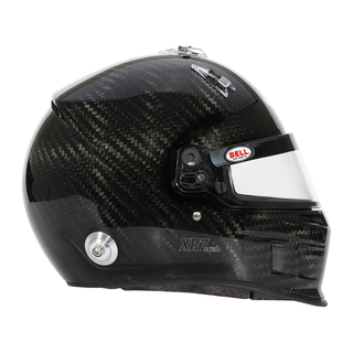 Bell XR7 Ultra Carbon HANS FIA 8859-2024 SA2025 motorsport helmet side view