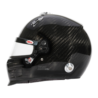 Bell XR7 Ultra Carbon HANS FIA 8859-2024 SA2025 motorsport helmet left side view