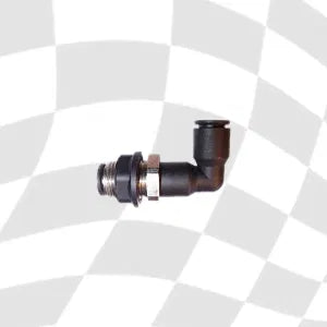 Equal 90 Degree Bulkhead Elbow Connector