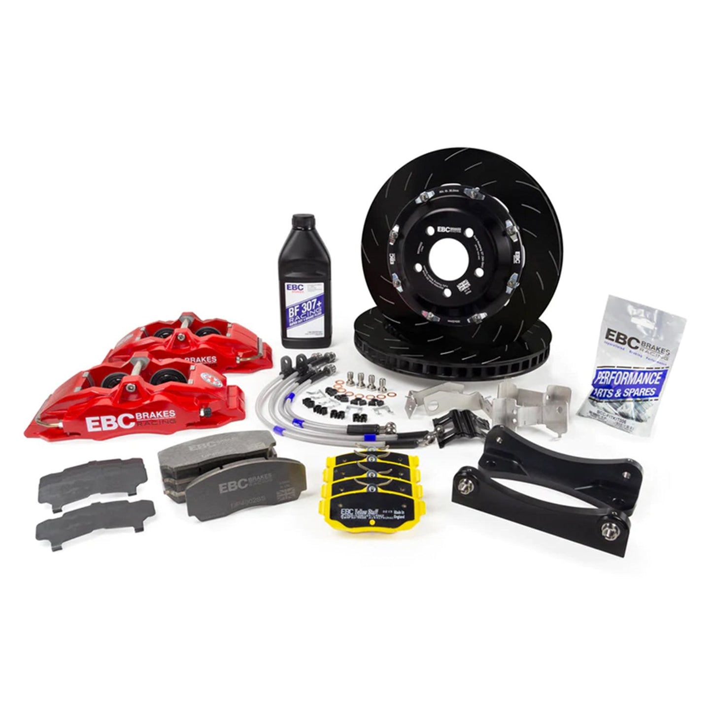 EBC Racing BMW E90, E92 & E93 M3 6 Piston Apollo Front Big Brake Kit 380mm