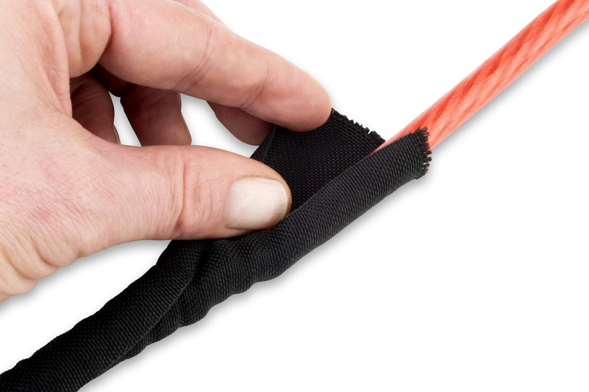 Black Self Wrap protection sleeving