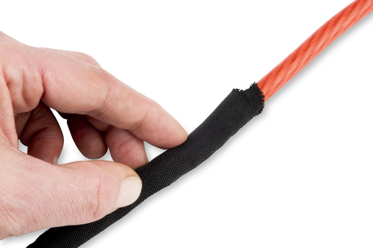 Black Self Wrap protection sleeving