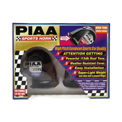 PIAA Dual Tone Horns 500/600Hz