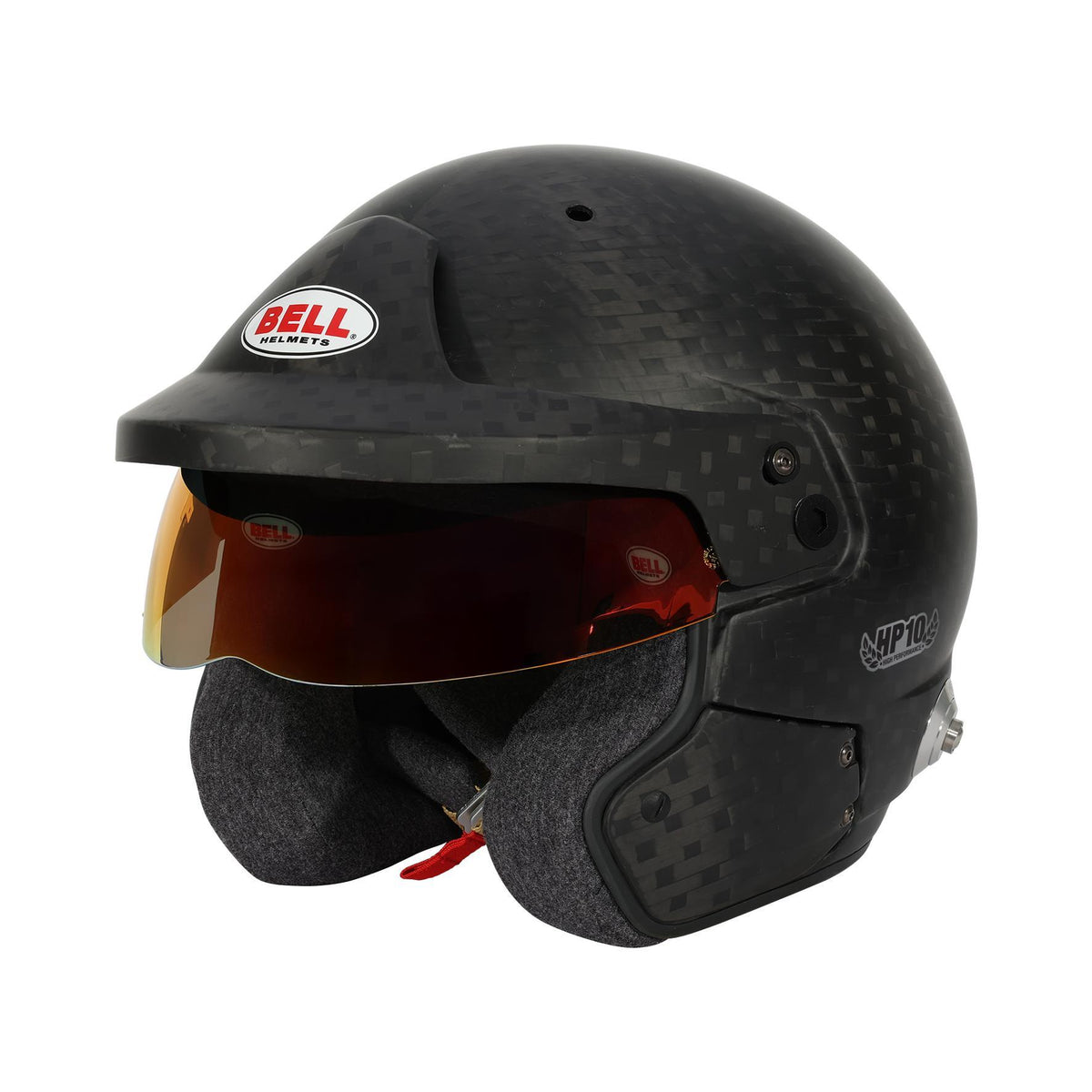Bell HP10 EVO-II Rally Carbon Open-Face Intercom Helmet – FIA 8860-2018 Approved