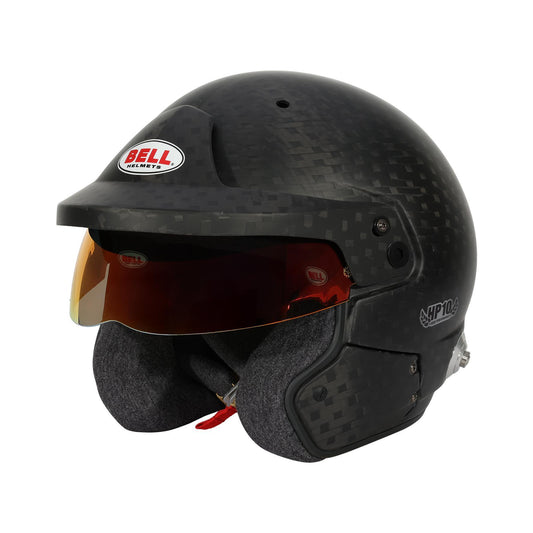 Bell HP10 EVO-II Rally Carbon Open-Face Intercom Helmet – FIA 8860-2018 Approved