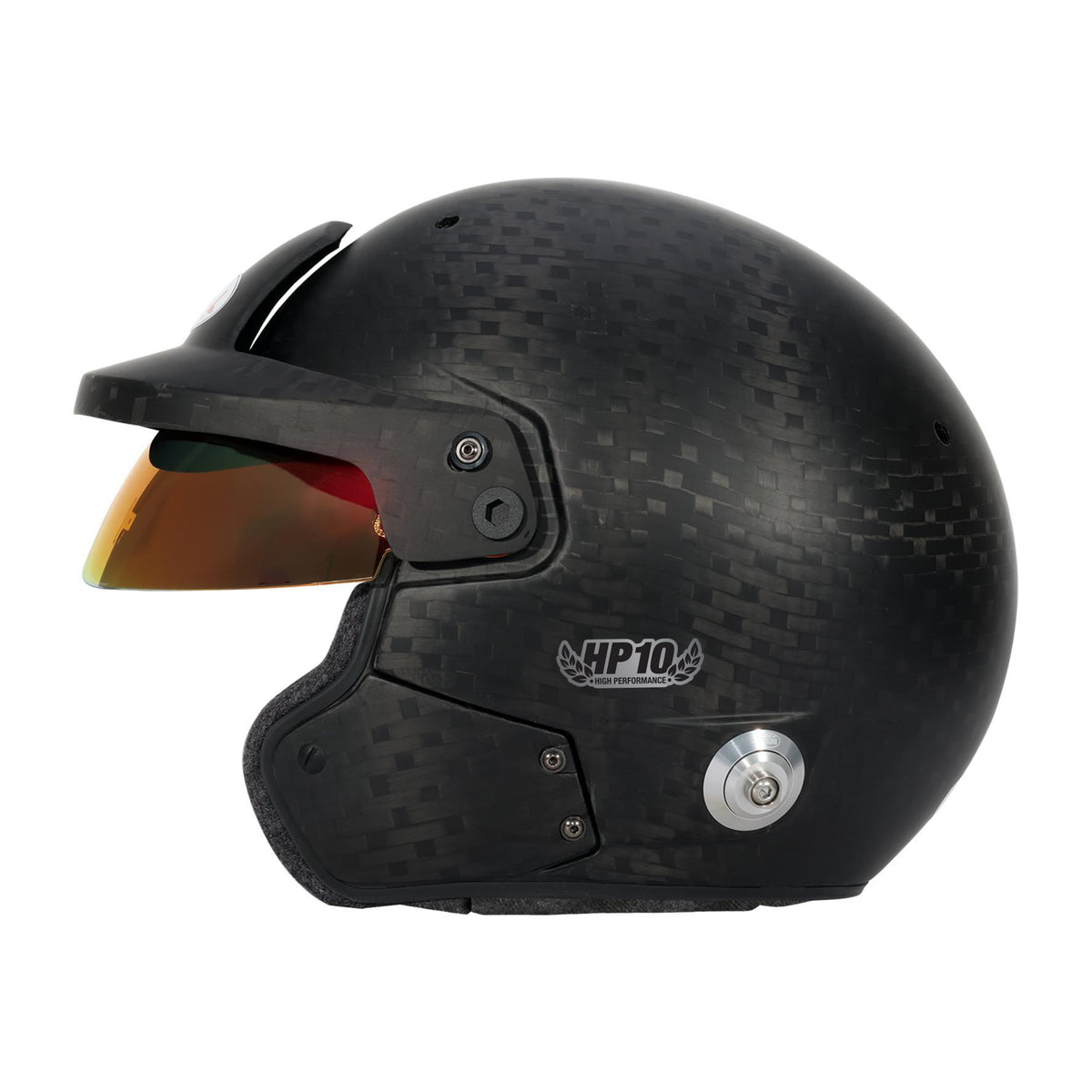 Bell HP10 EVO-II Rally Carbon Open-Face Intercom Helmet – FIA 8860-2018 Approved
