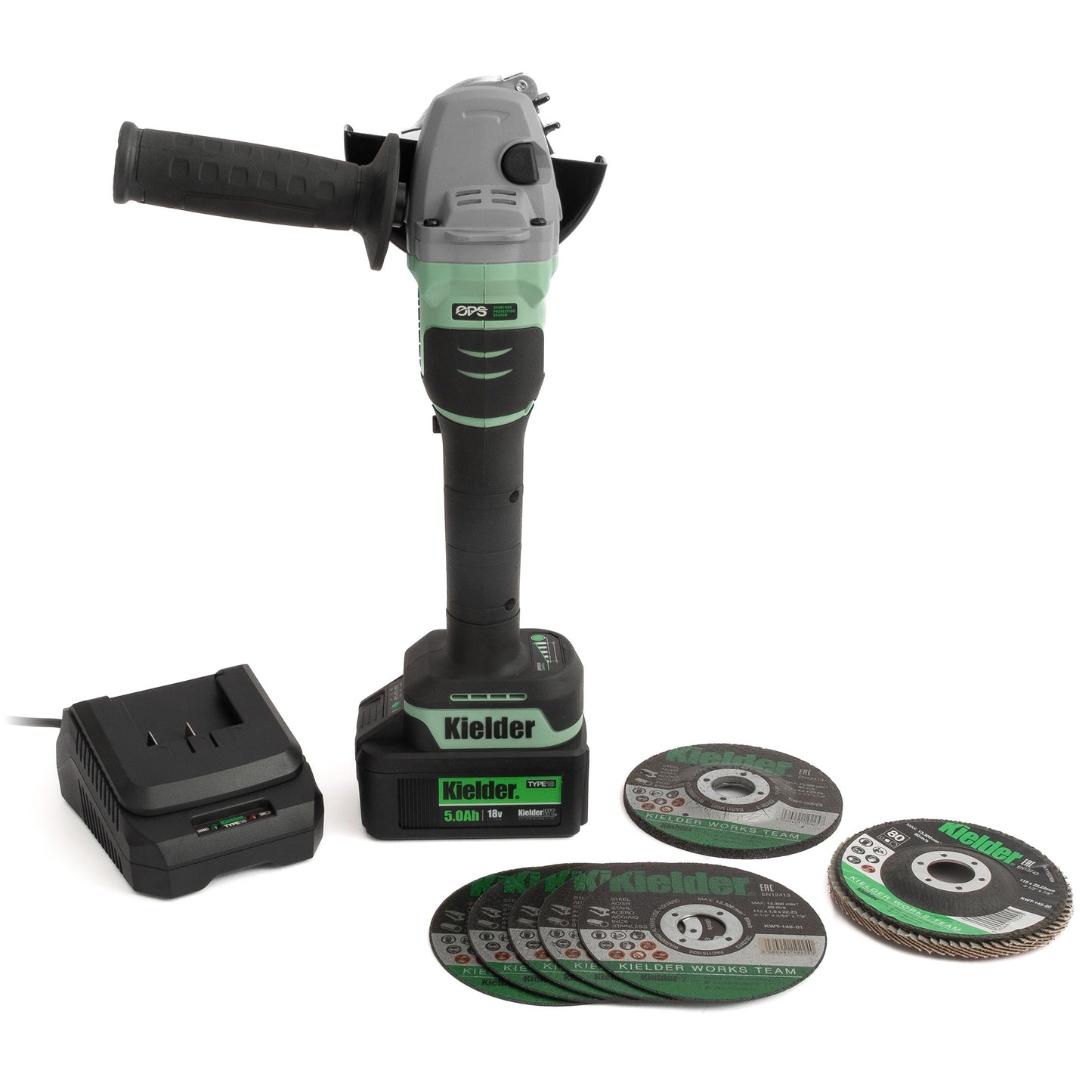 Kielder TYPE18 18V 115mm Angle Grinder | Brushless