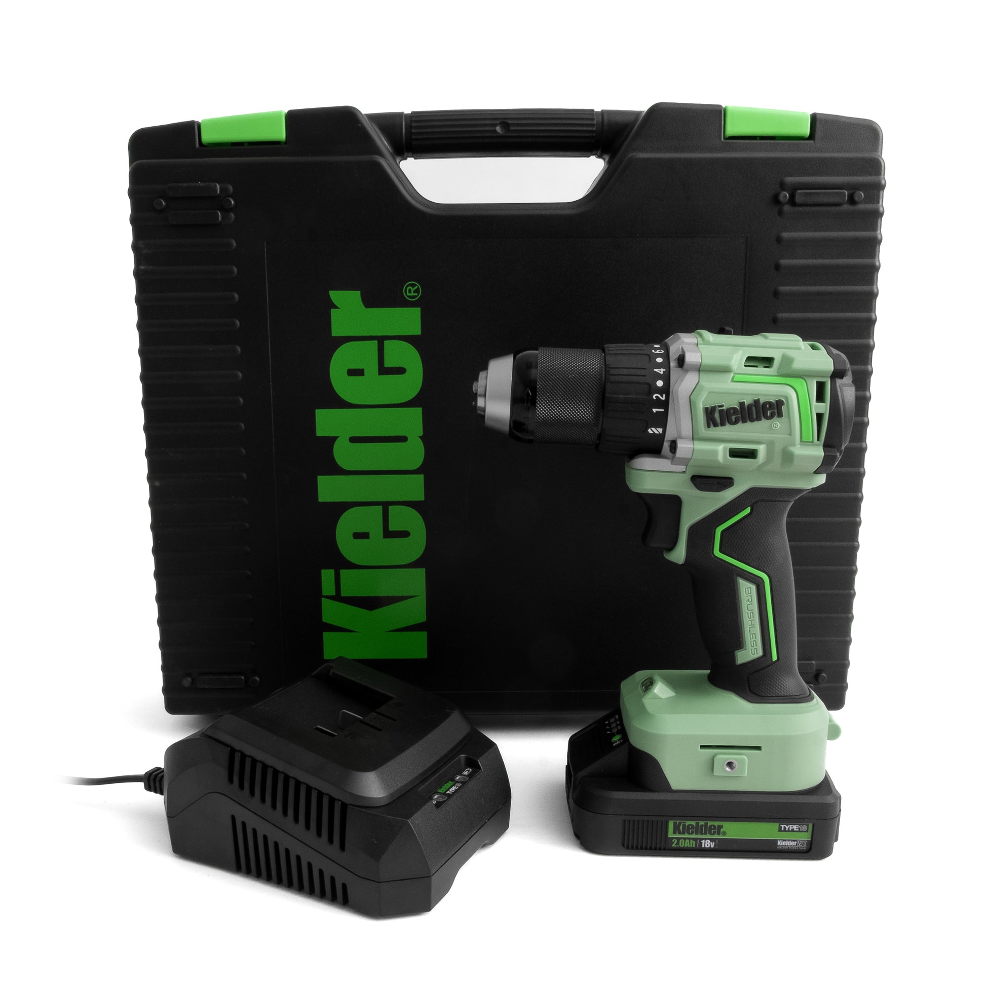 Kielder TYPE18 18V 75Nm Ultra Compact Drill Driver