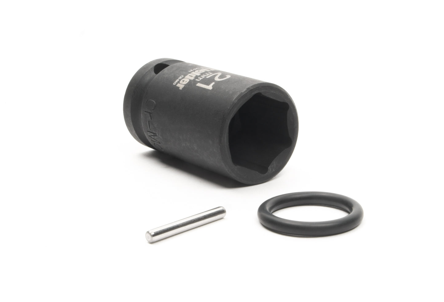 Kielder Impact Sockets - Full Range with Pin & O-Ring (52mm Long)