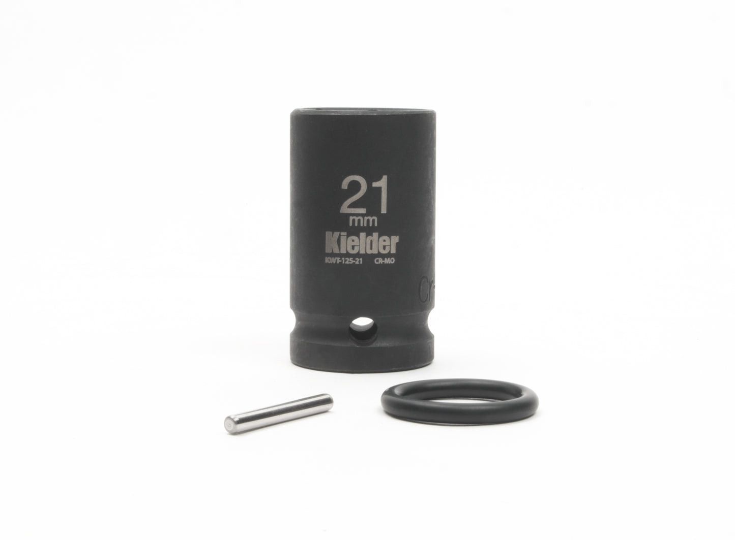 Kielder Impact Sockets - Full Range with Pin & O-Ring (52mm Long)