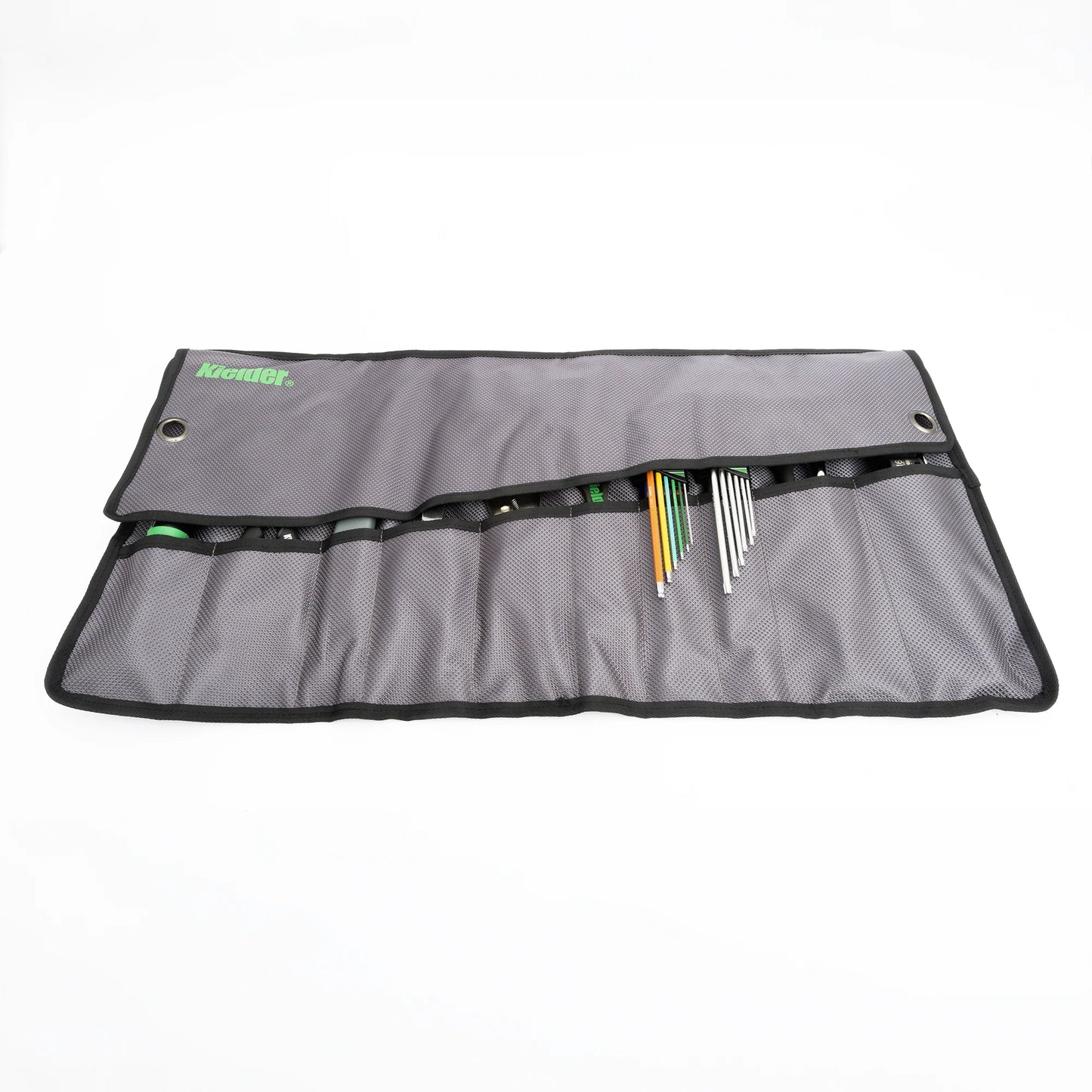 Kielder KWT-250 loaded hand tool roll technician kit closed with hex keys