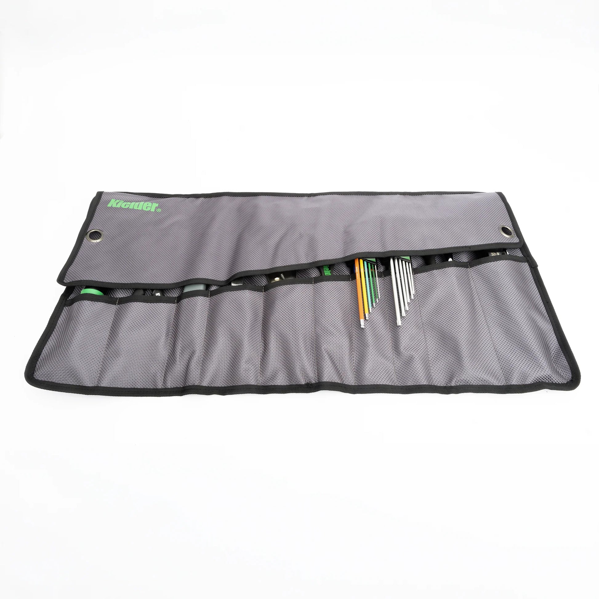 Kielder KWT-250 loaded hand tool roll technician kit closed with hex keys