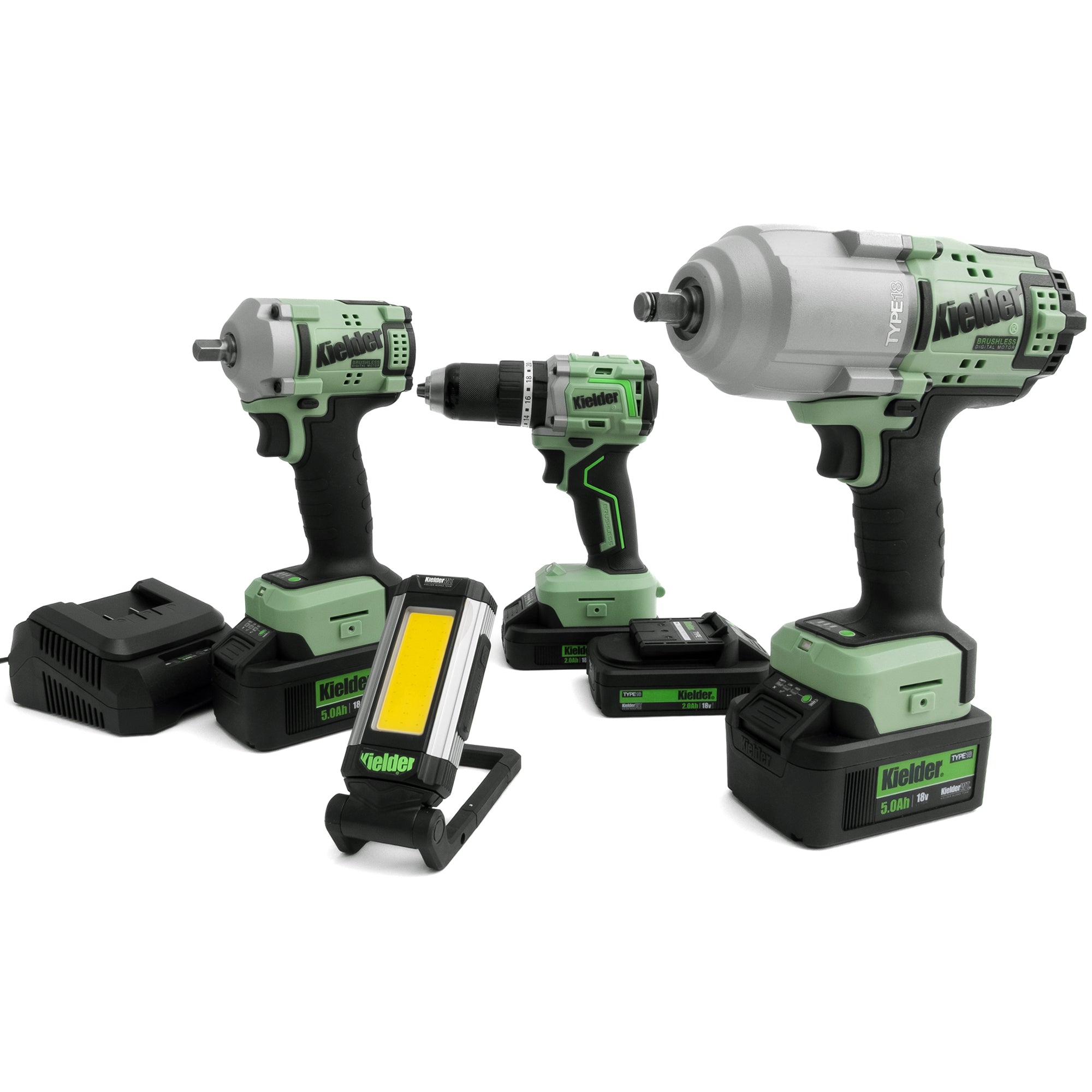 Kielder TYPE18 18v Loaded Tech Kit