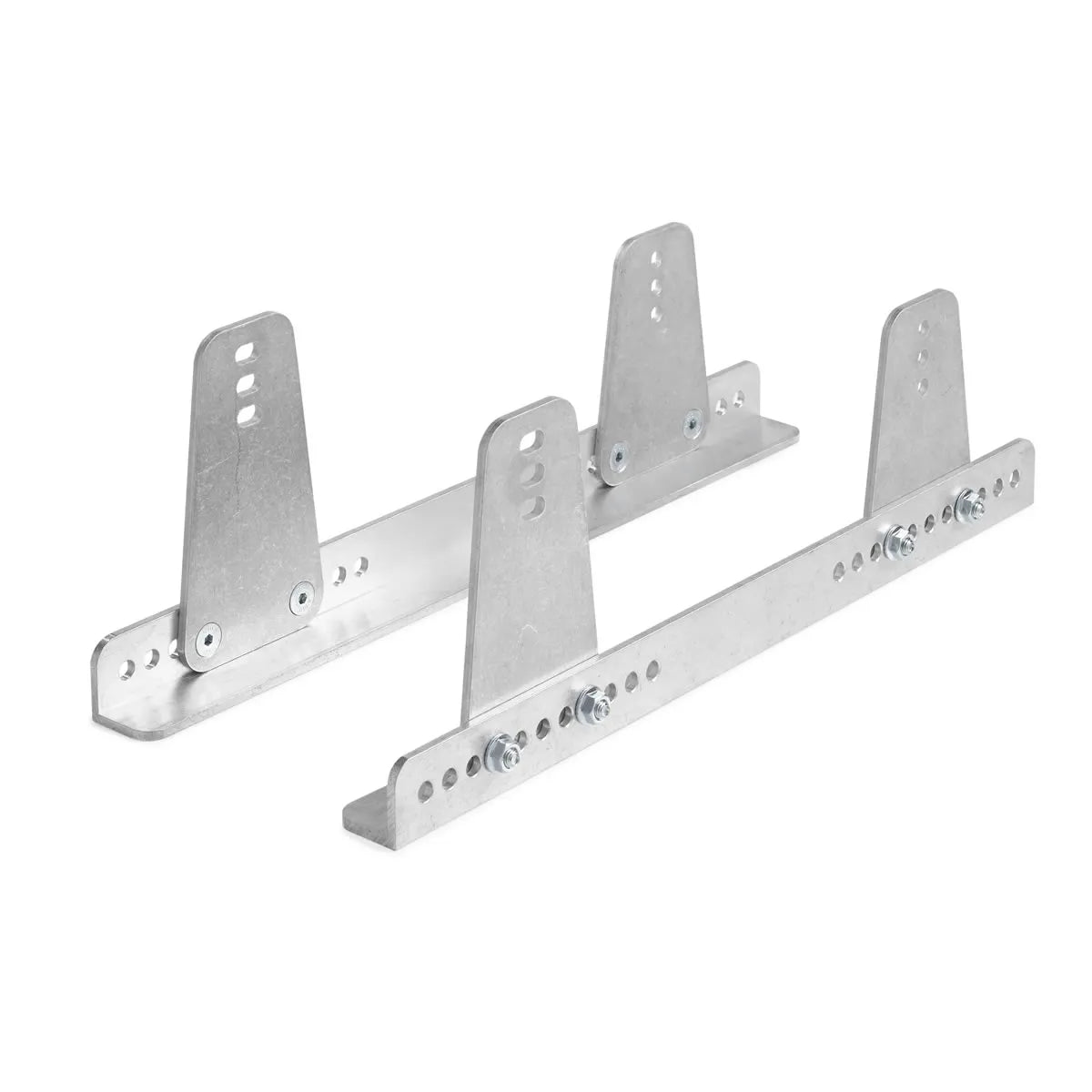 Motordrive aluminium seat mounting frame for motorsport bucket seat installation