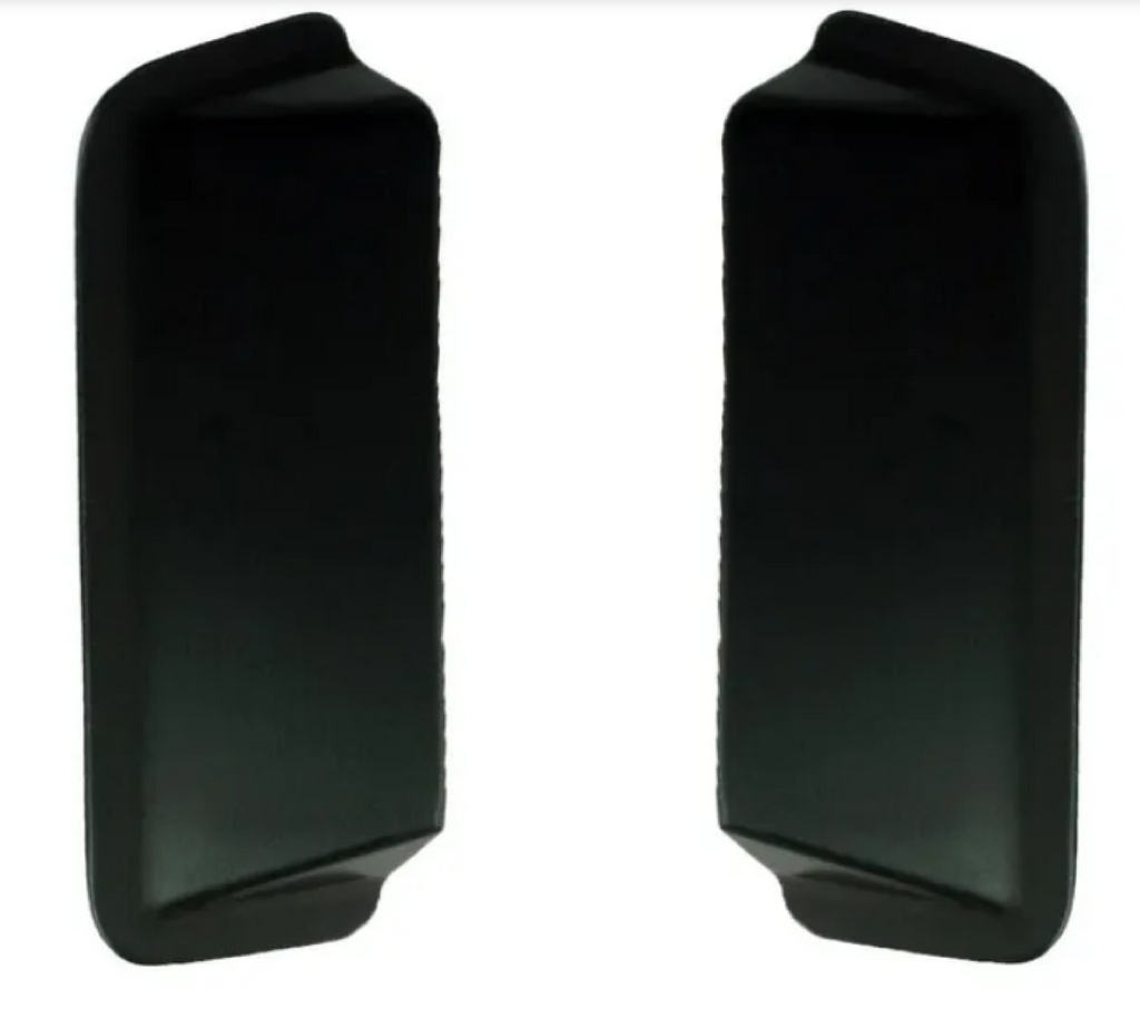 Motamec Alloy Rear Lamp Protectors - Back Light Side Skids - Plain Aluminium to suit Escort Mk2 or universal