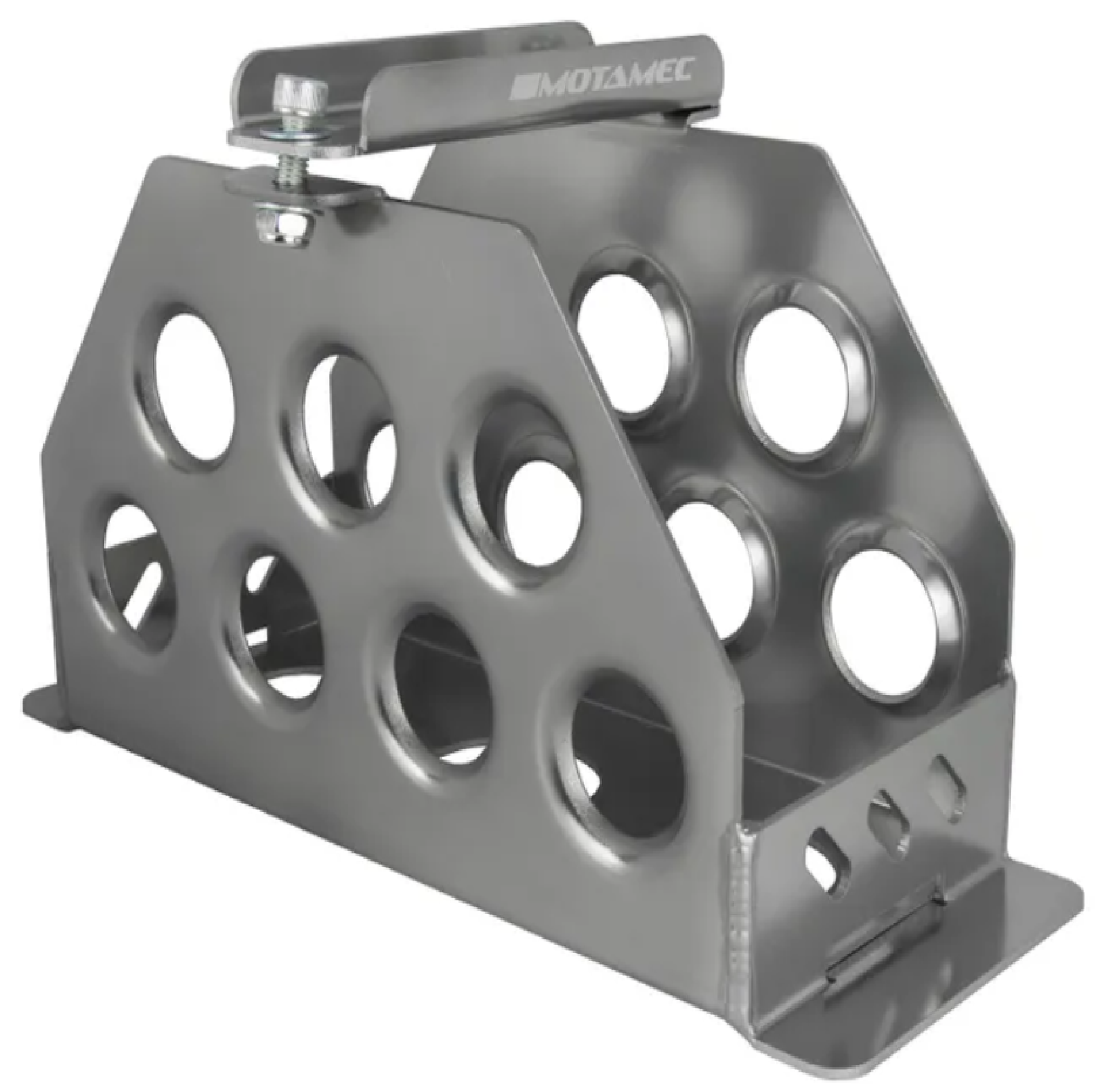 Motamec Alloy Race Battery Tray Red Top 30/40 Vertical Mounting Box Anodized