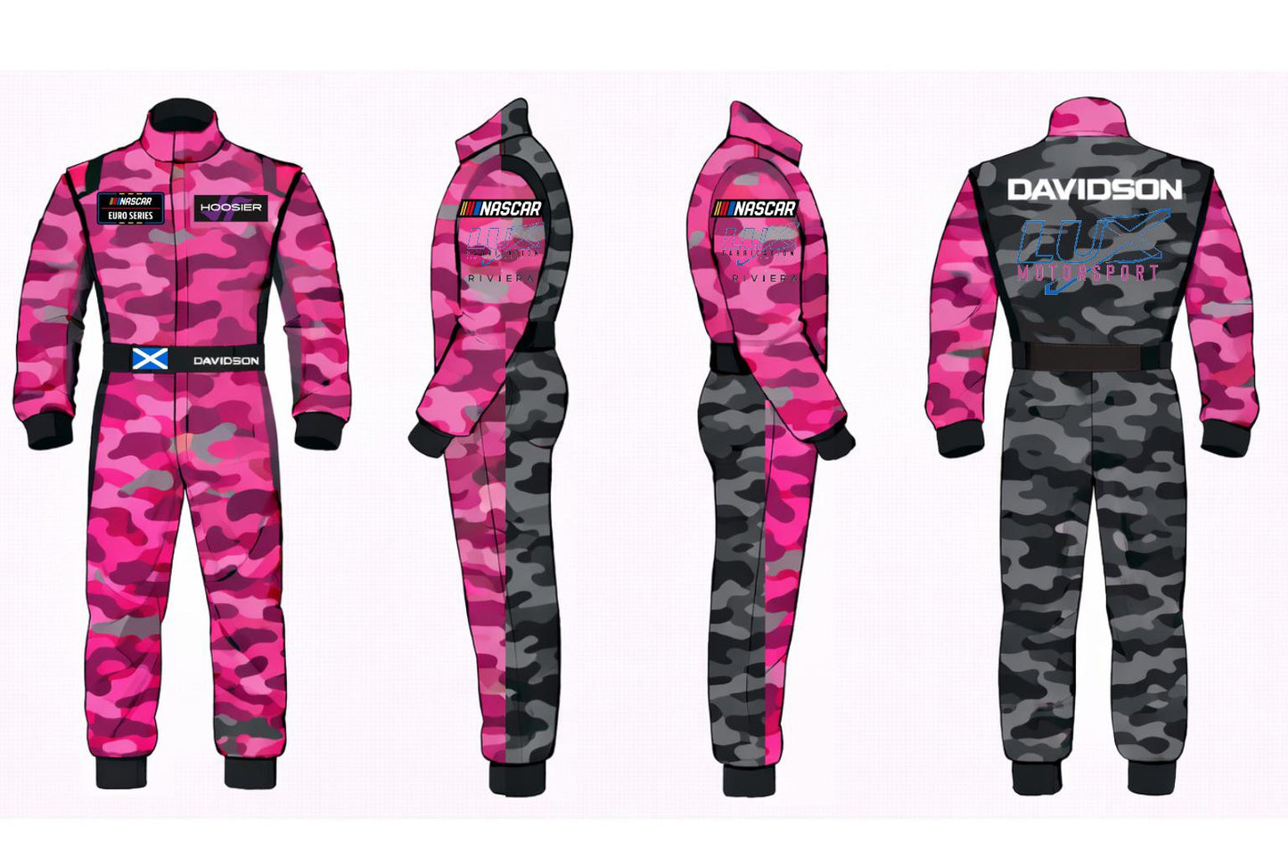 Custom Race Suit for J Davidson