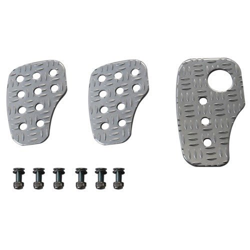 Aluminium 3 Pedal Set - Race Rally Supplies