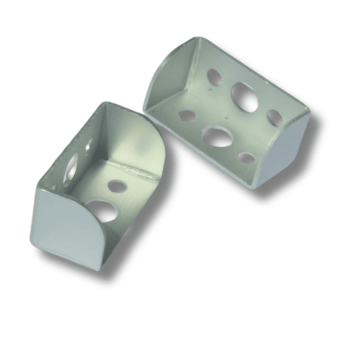 Aluminium Mud Flap Brackets (Pair) - Race Rally Supplies