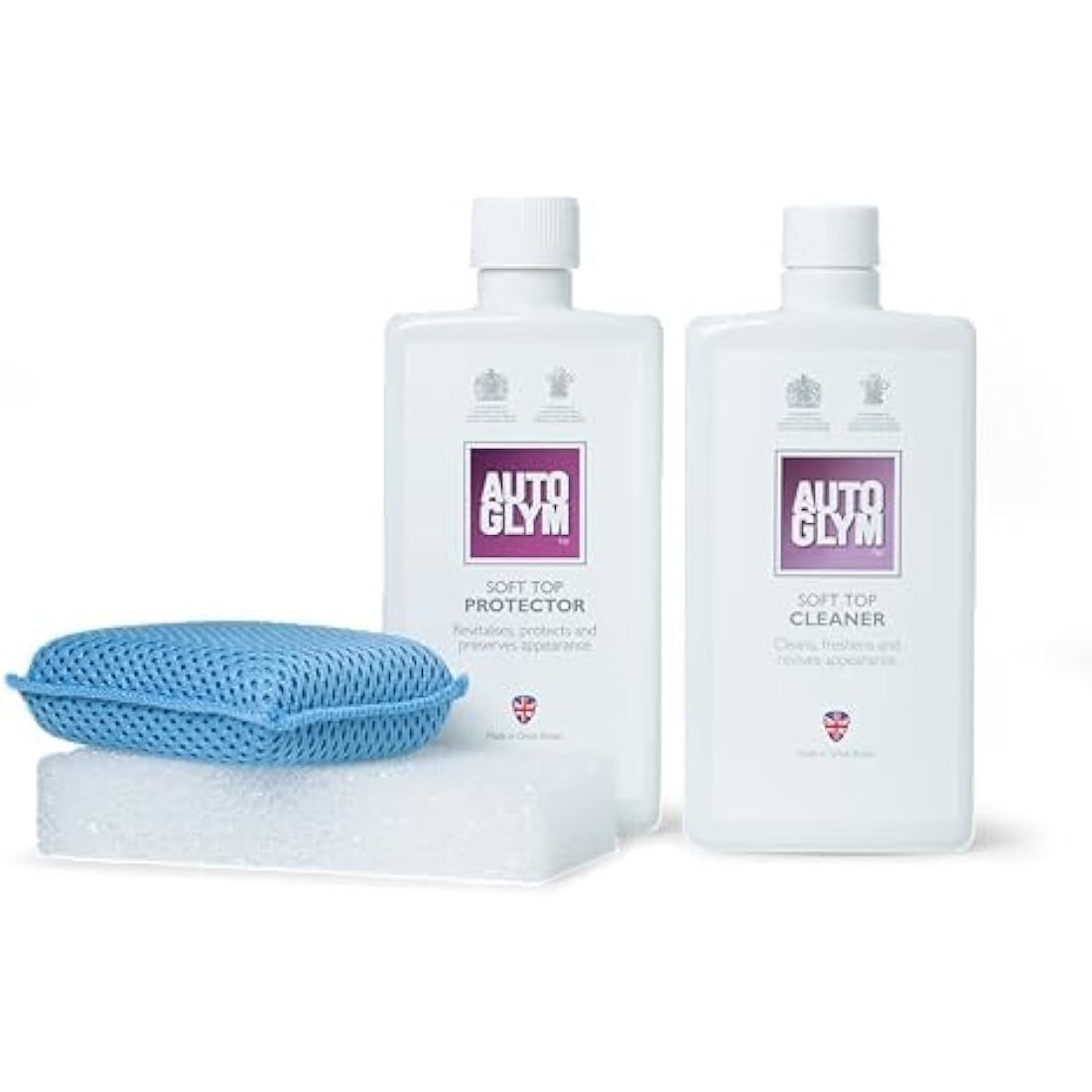 Autoglym Convertible Soft Top Clean & Protect Kit – Cleaner, Protector & Waterproofer - Race Rally Supplies