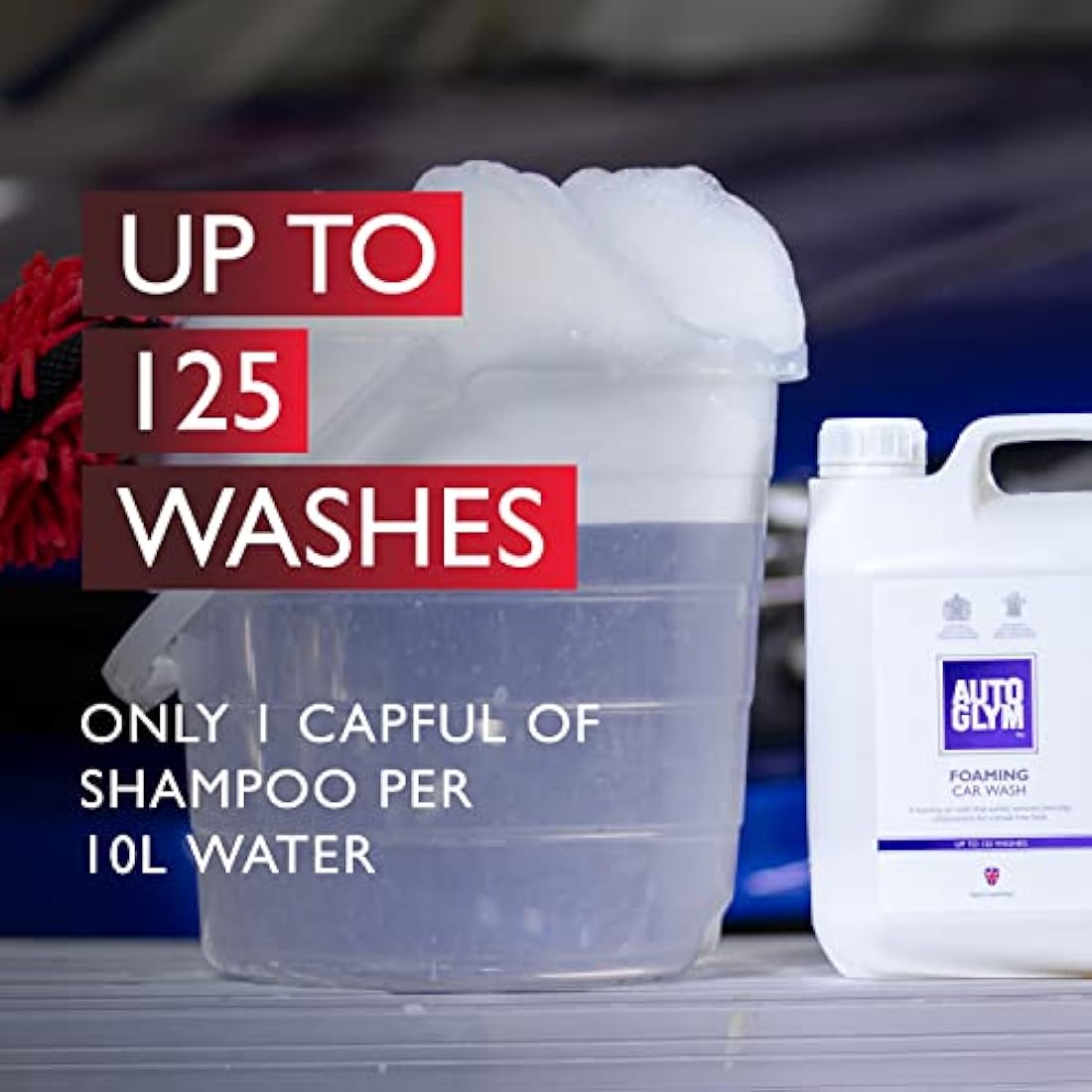 Autoglym Foaming Car Wash 2.5L – pH Neutral, High Foam, 125 Washes - Race Rally Supplies