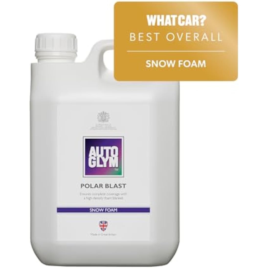 Autoglym Polar Blast 2.5L – Extra Thick Snow Foam Concentrate, pH Neutral, 15L When Diluted - Race Rally Supplies