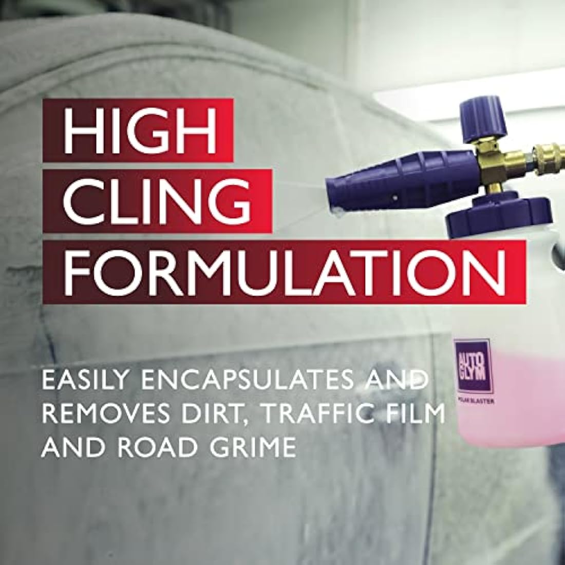 Autoglym Polar Wash, 2.5L - Snow Foam Car Shampoo Safe for Wheels, Paint & Trim - Race Rally Supplies