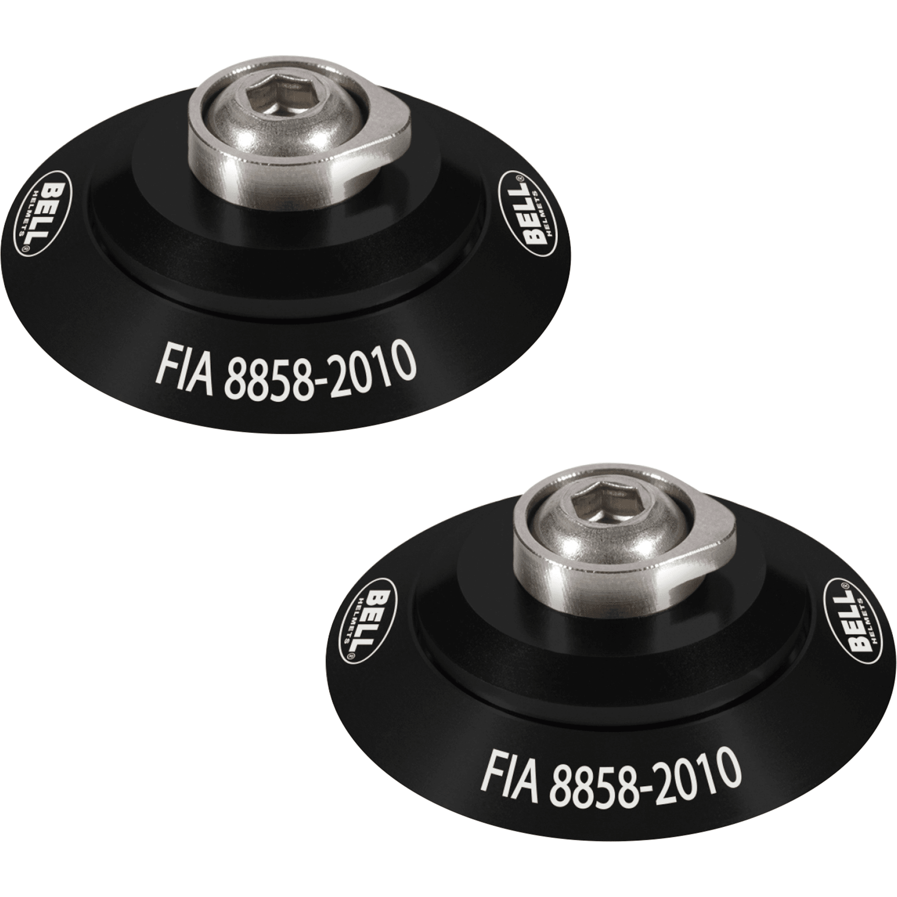 Bell HANS® Clip Set – FIA 8858-2010 FHR Helmet Attachment System - Race Rally Supplies