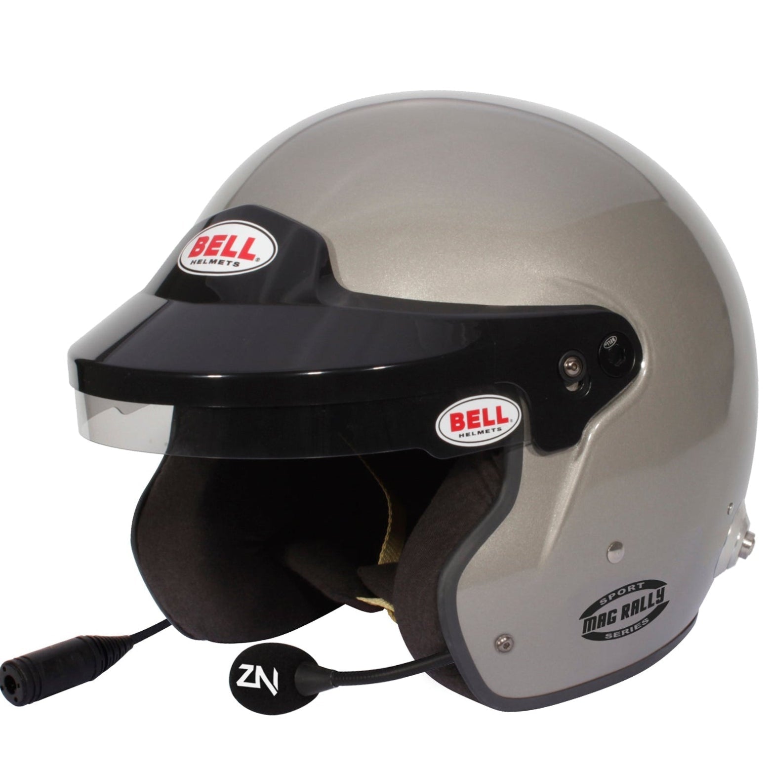 Bell MAG Rally Open-Face Intercom Helmet – FIA 8859-2015 Approved - Race Rally Supplies