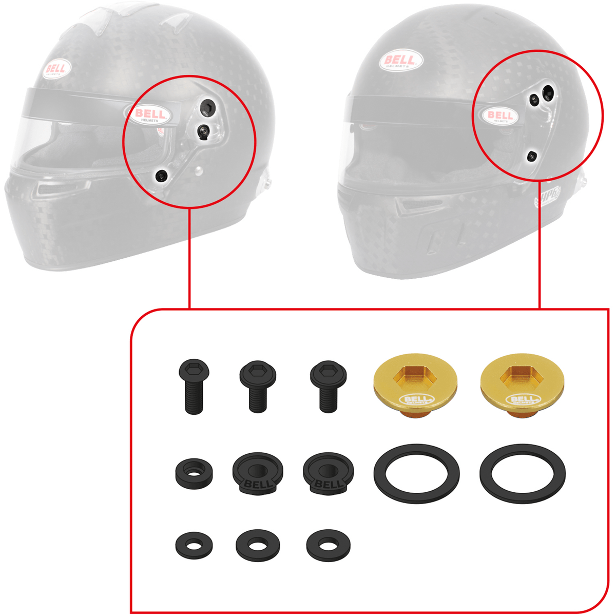Bell Pivot Kit – SV / SE07 / SE077 / SE06 / SE07EV - Race Rally Supplies